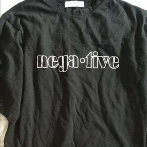 Negative tee